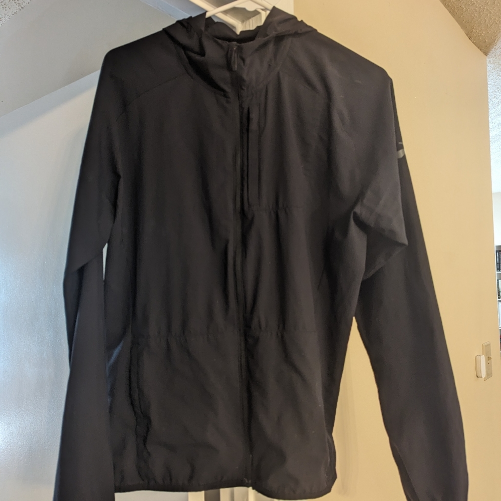 Men's Brooks Canopy Lightweight Running Jacket - Black